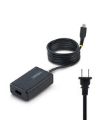 Startech 65W USB-C Laptop Charger with 5ft (1.5m) Tethered USB-C Cable