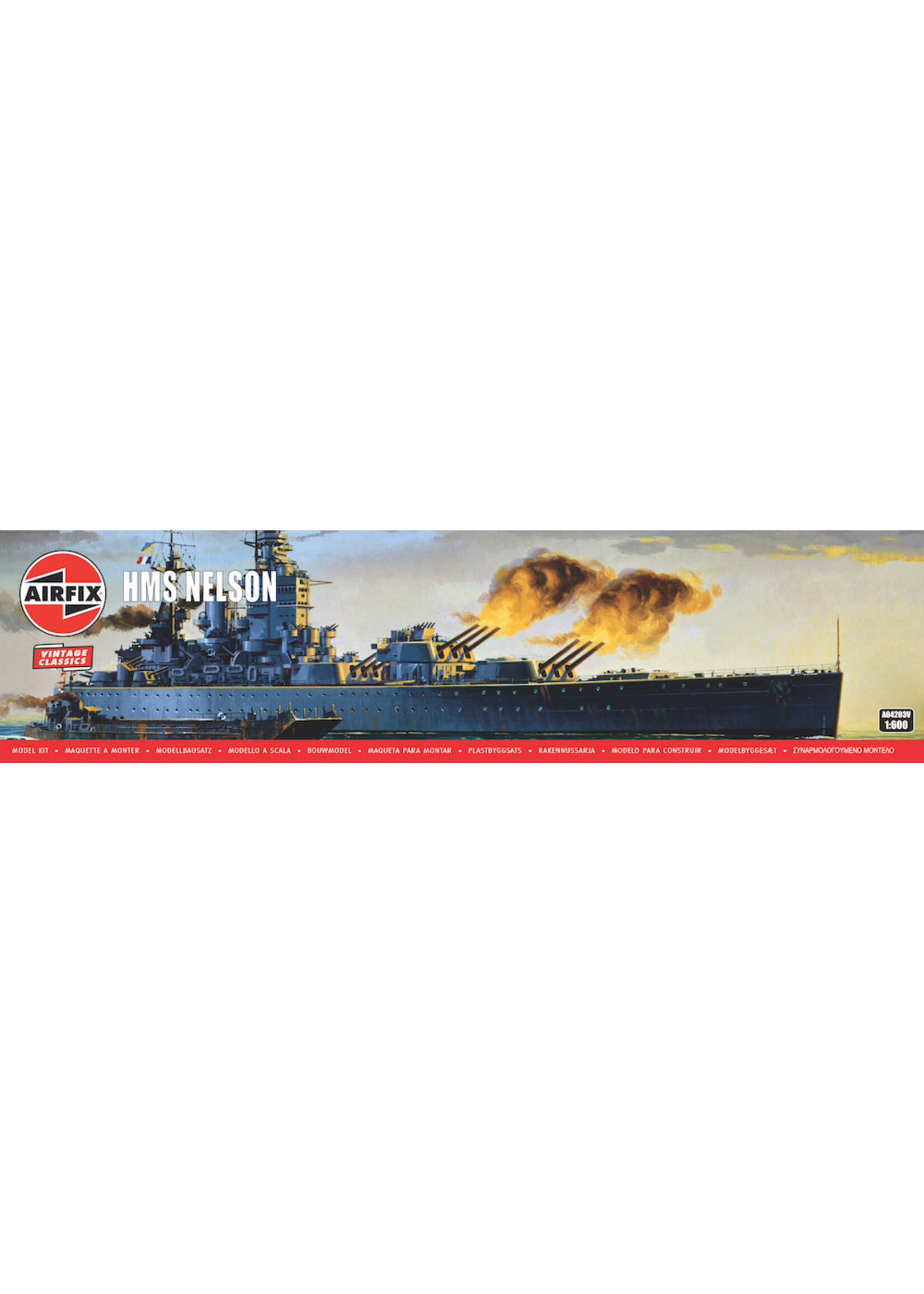 Airfix AIR04203V HMS Nelson (1/600)