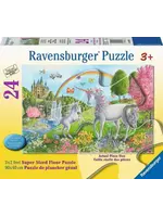 Ravensburger RAV03043 Prancing Unicorns (Puzzle24)