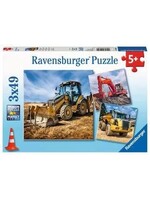 Ravensburger RAV05032 Diggers at Work! (Puzzle3x49pc)
