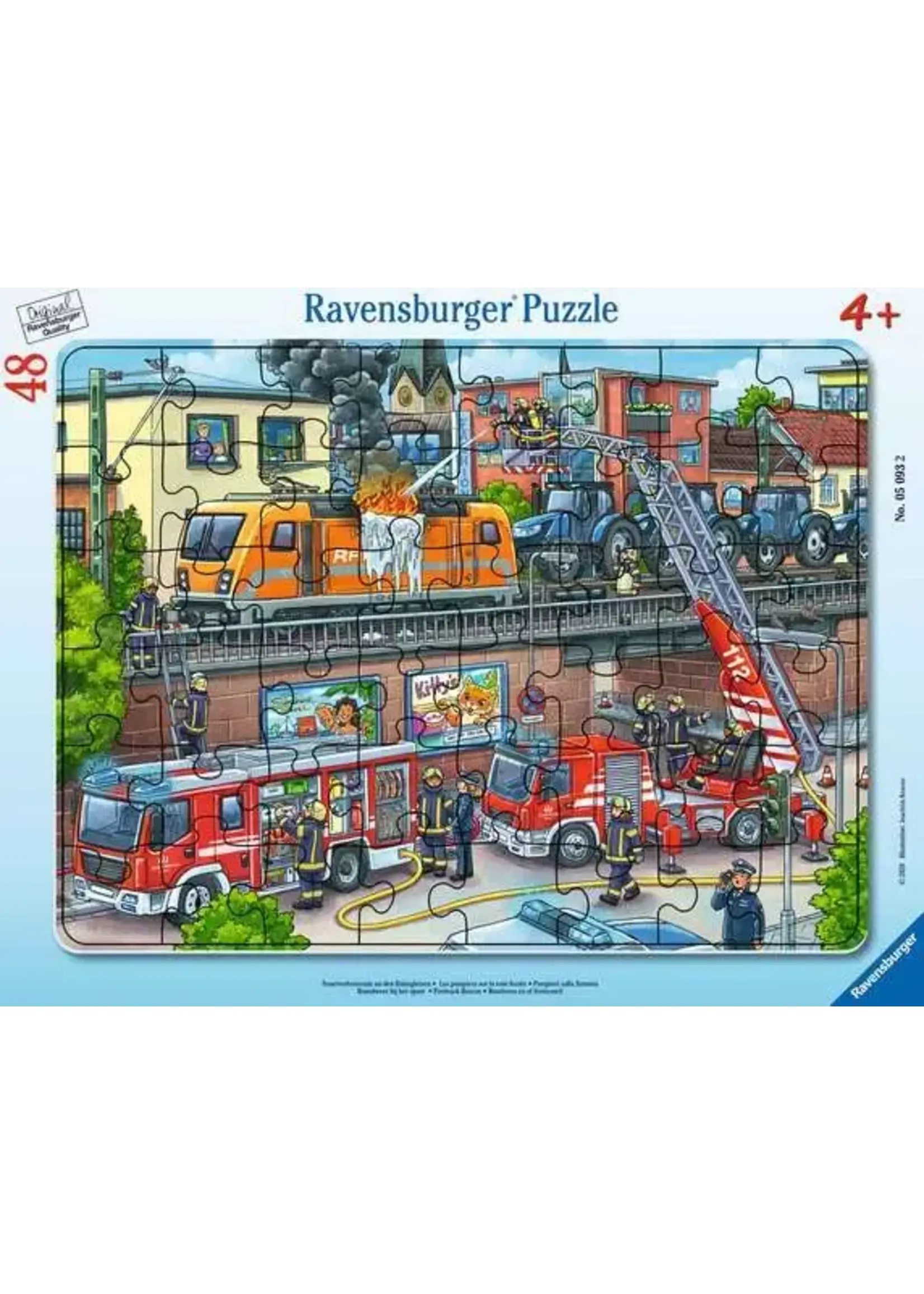 Ravensburger RAV05093 Firetruck Rescue (Puzzle48)