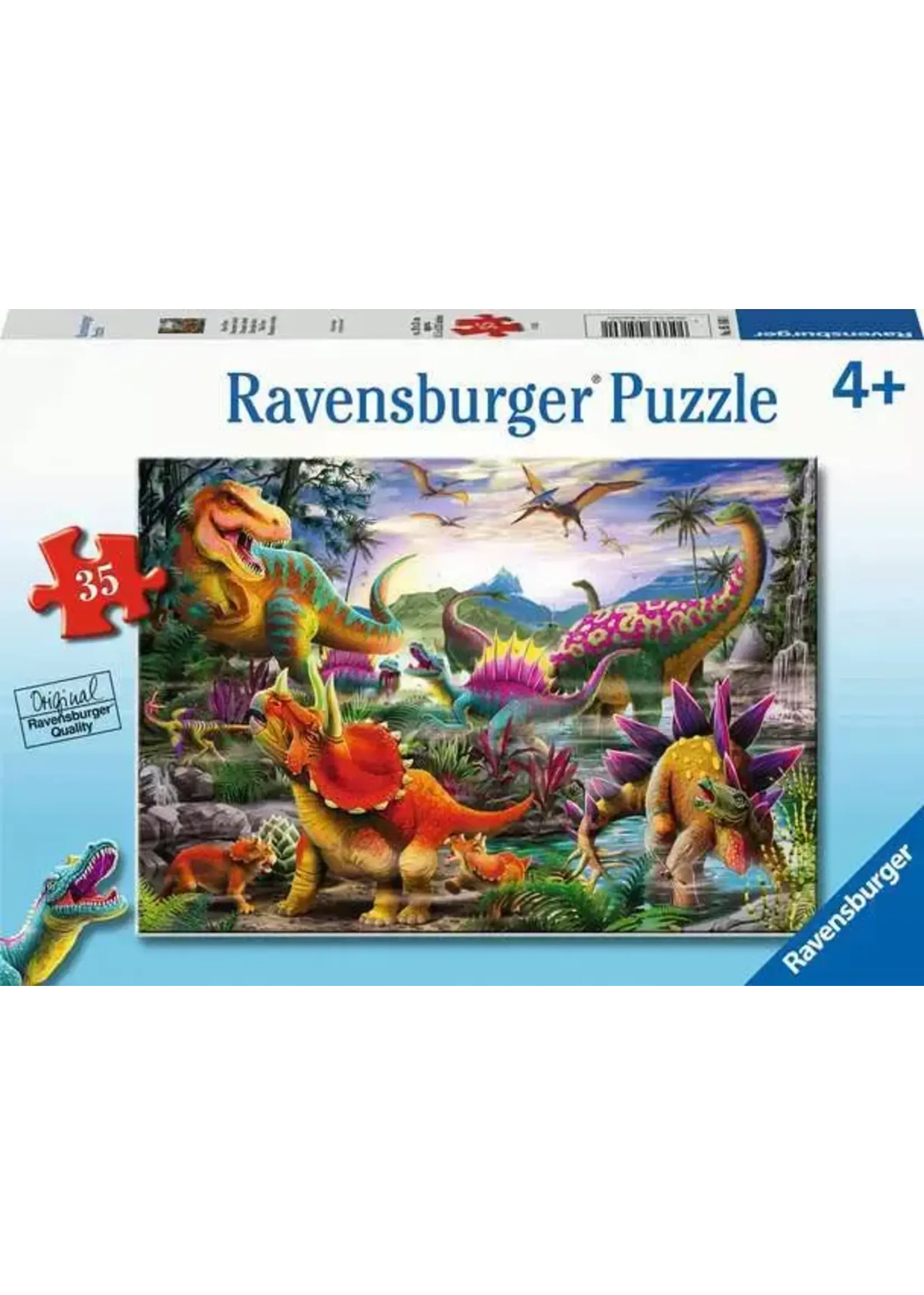 Ravensburger RAV05160 T-Rex Terror (Puzzle35)