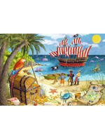 Ravensburger RAV05676 Pirates and Mermaids (Puzzle2x24)