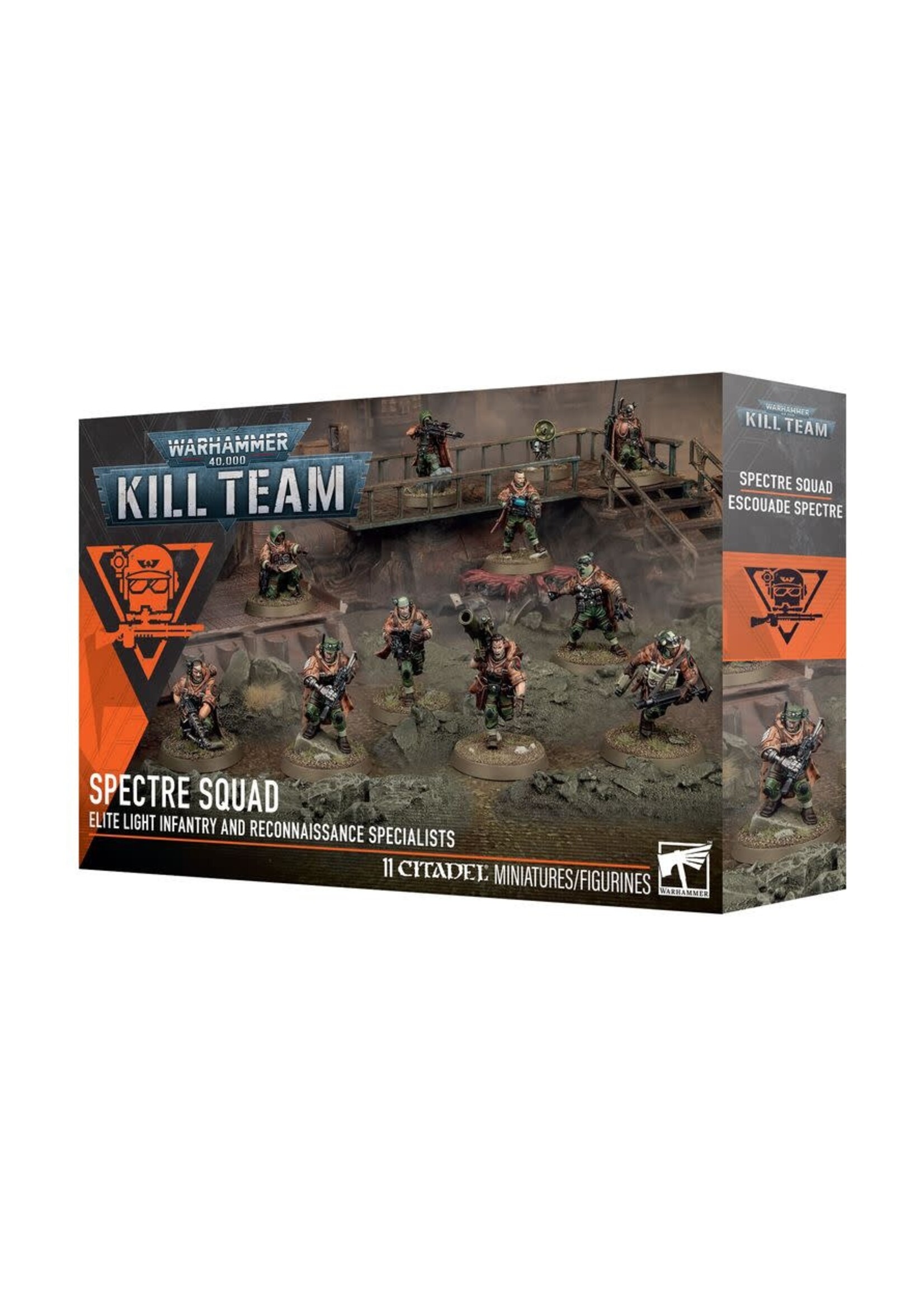 WH40K Kill Team Spectre Squad Elite Light infantry & Reconnaissance Specialists
