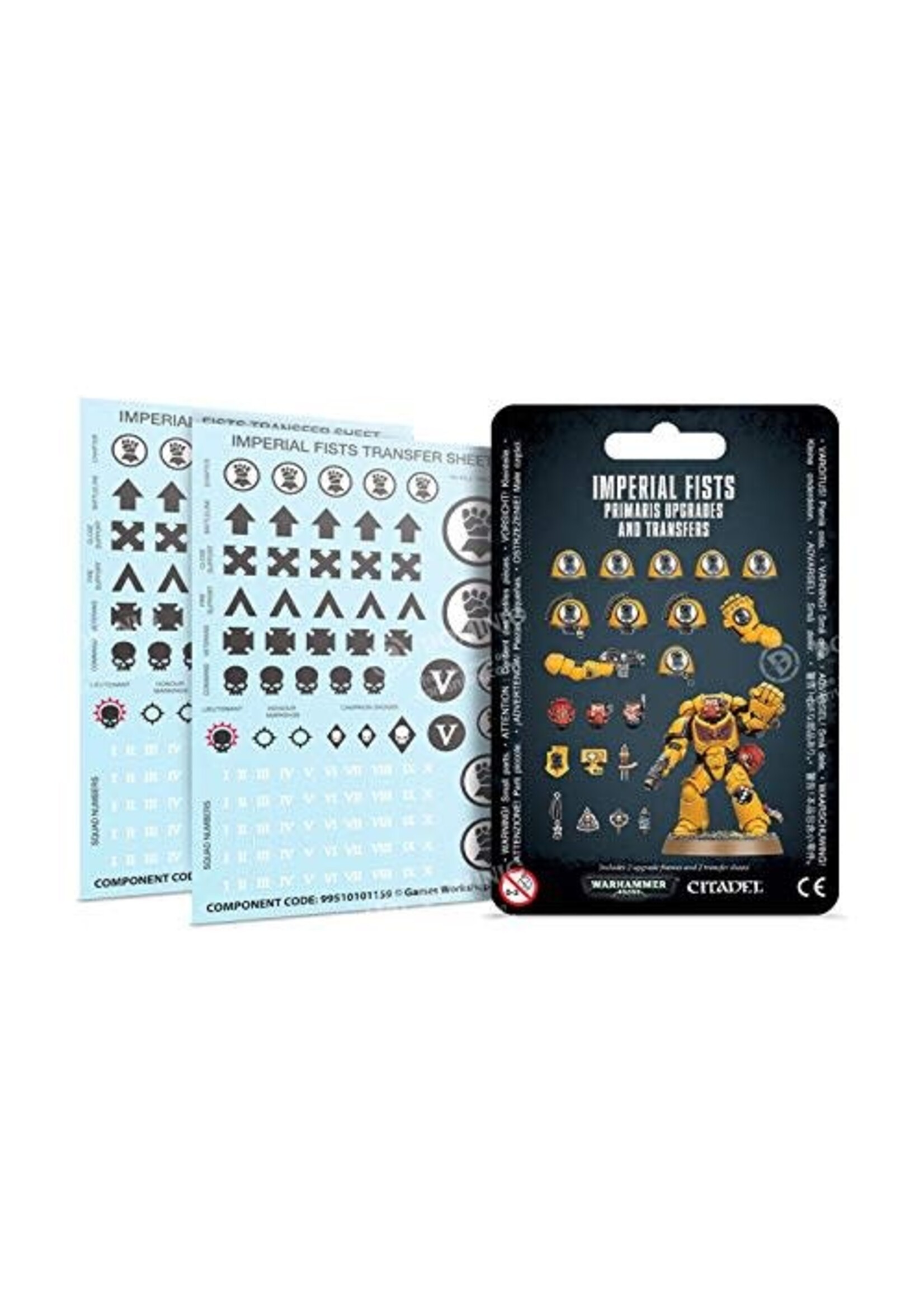 WH40K Imperial Fists Primaris Upgrades & Transfers