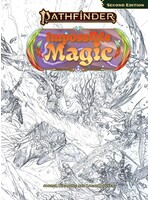 Paizo PF2ER Impossible Magic Sketch Hardcover