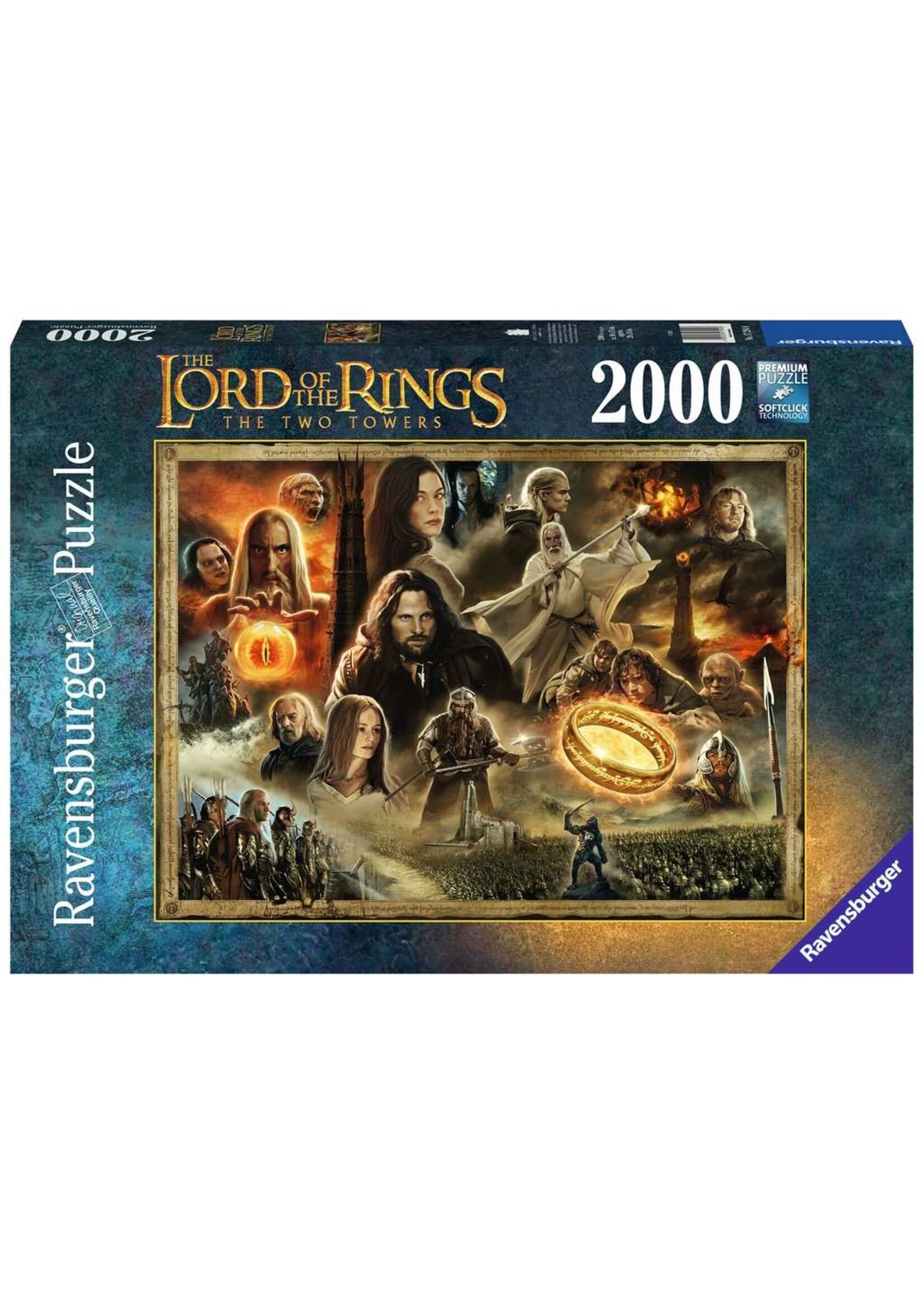Ravensburger RAV17294 Lord of the Rings The Two Towers (Puzzle2000)