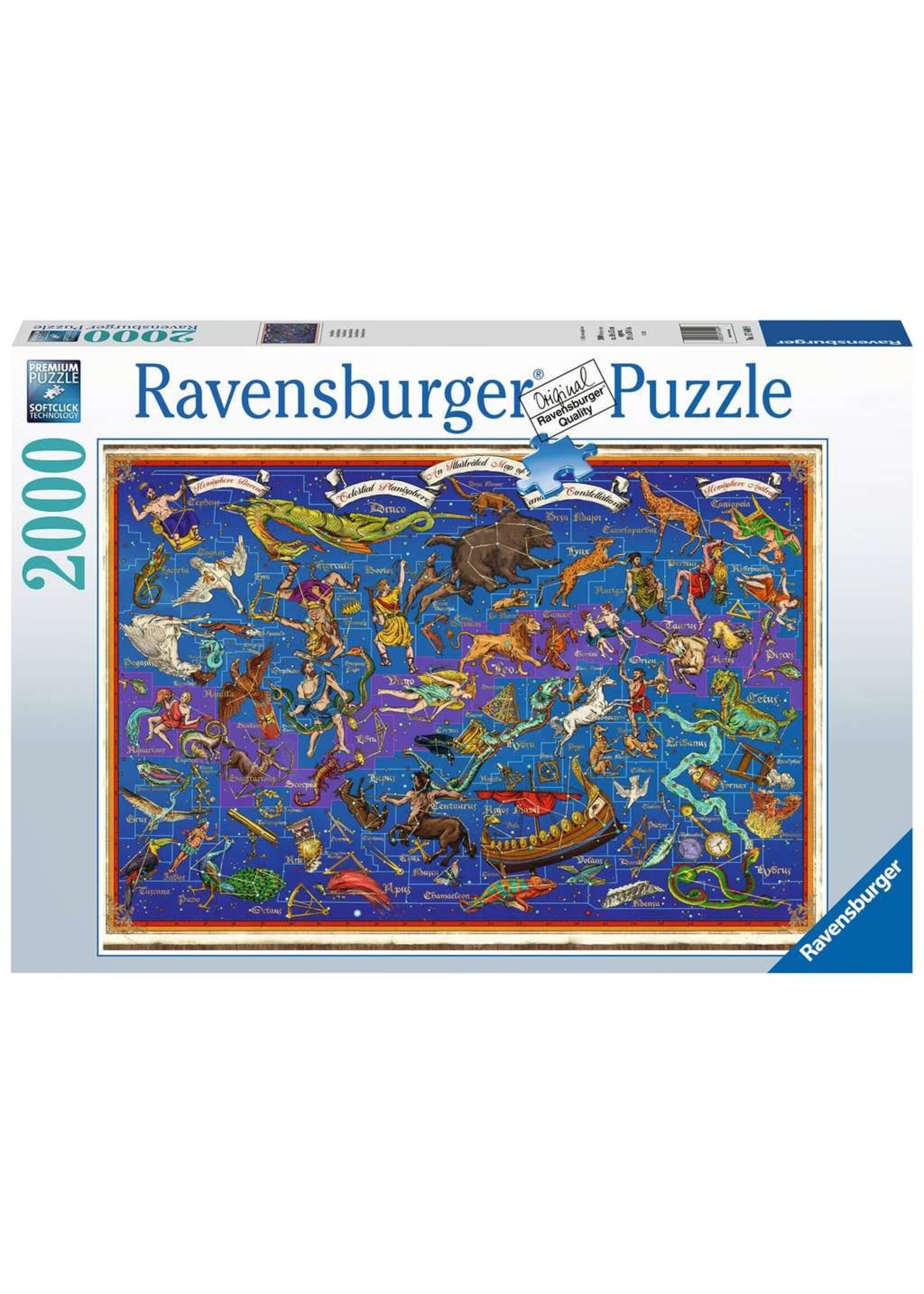 Ravensburger RAV17440 Constellation Map (Puzzle2000)