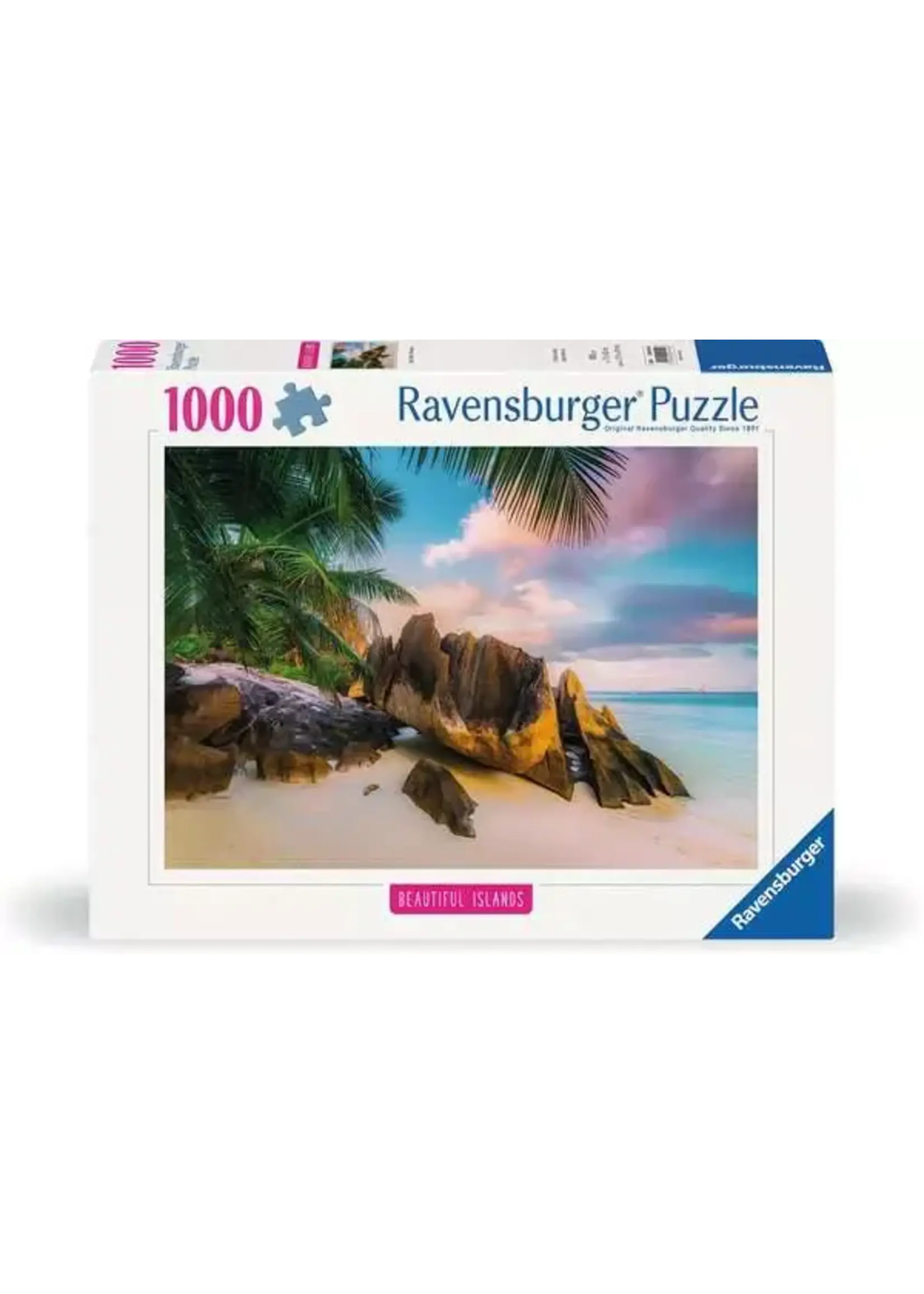 Ravensburger RAV12000154 Beautiful Islands Seychelles (Puzzle1000)