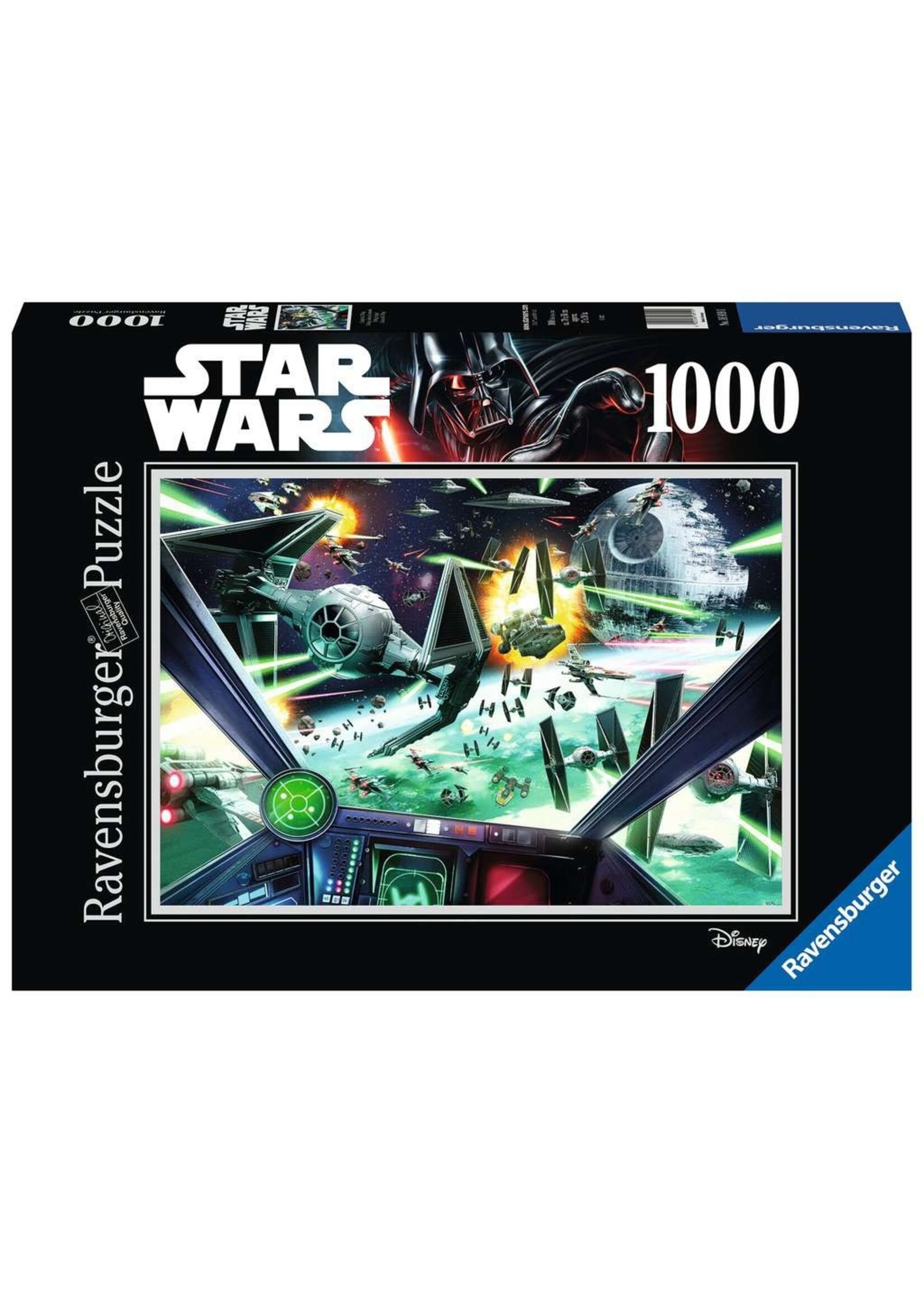 Ravensburger RAV12000403 Star Wars X-Wing Cockpit (Puzzle1000)