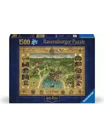 Ravensburger RAV12000720 Hogwarts Map (Puzzle1500)