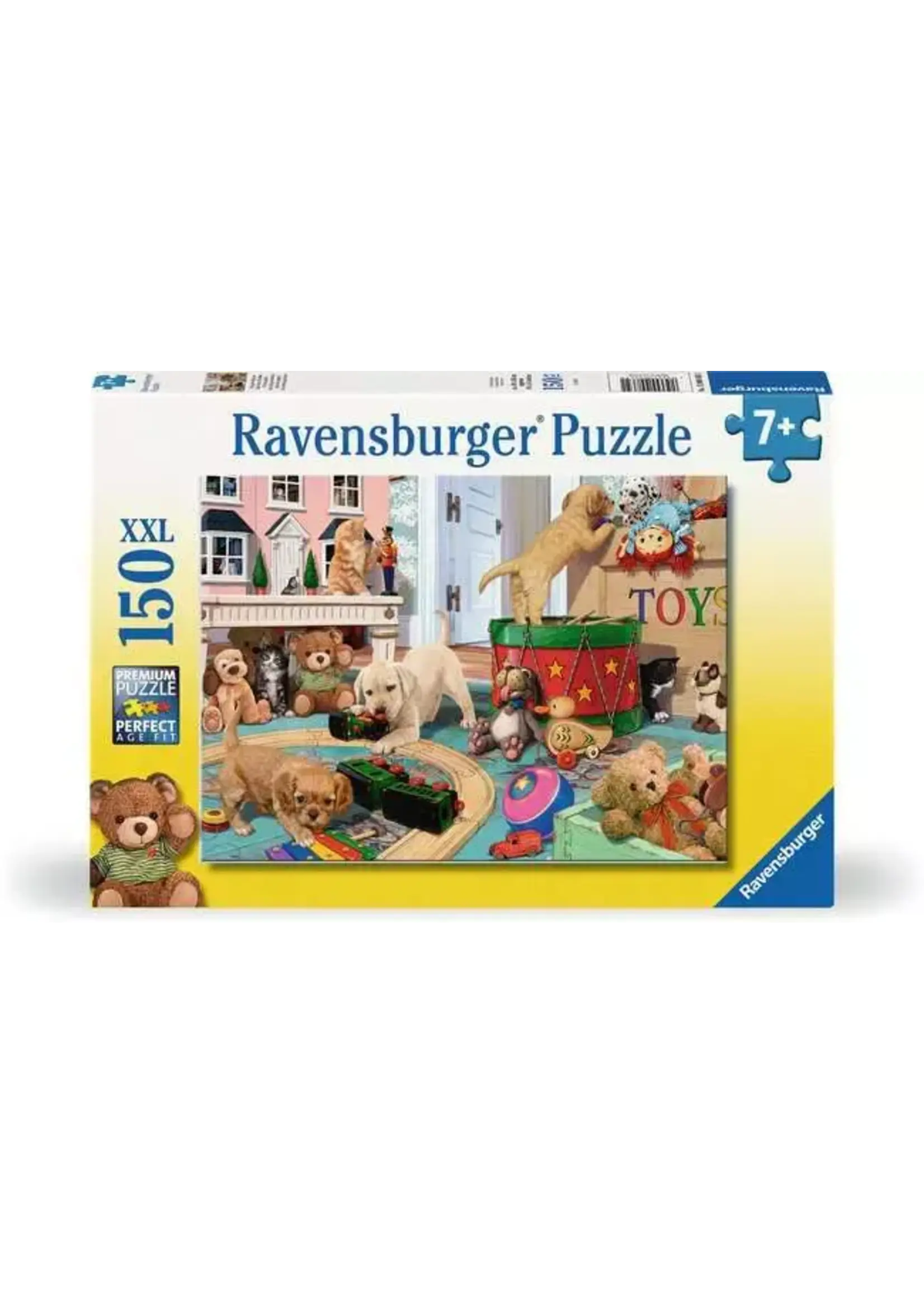 Ravensburger RAV12000865 Little Paws Playtime (Puzzle150)
