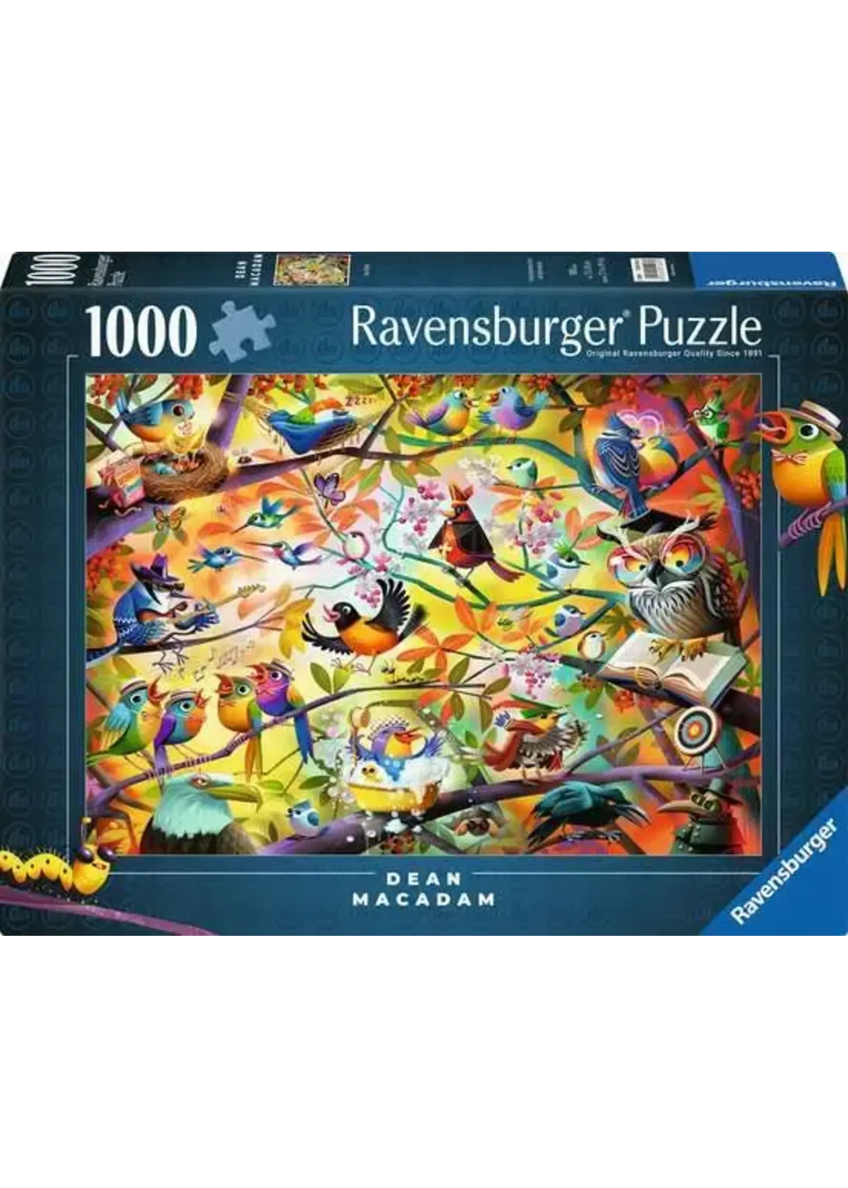 Ravensburger RAV12001023 Busy Birdies (Puzzle1000)