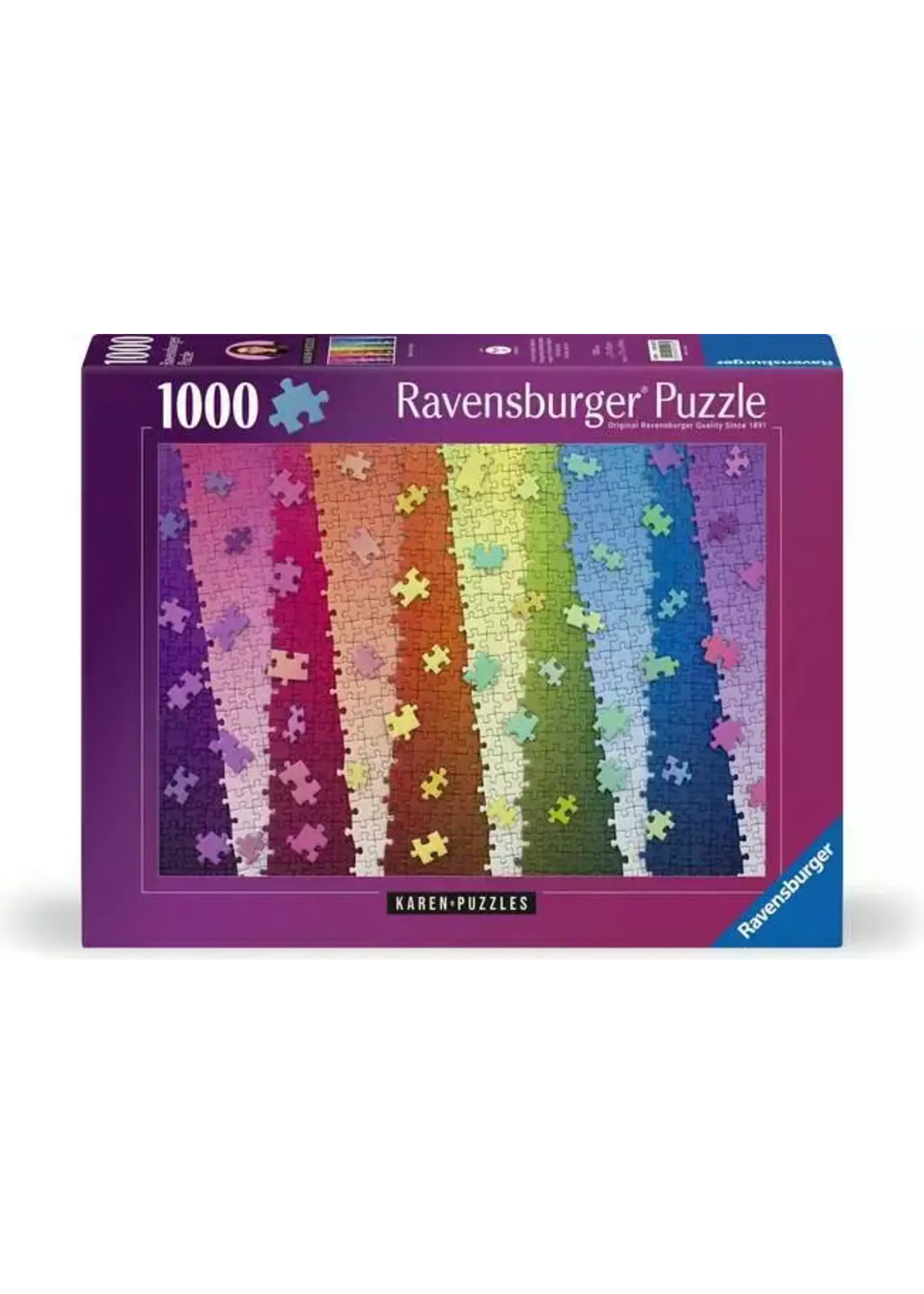 Ravensburger RAV12001027 Colors on Colors (Puzzle1000)