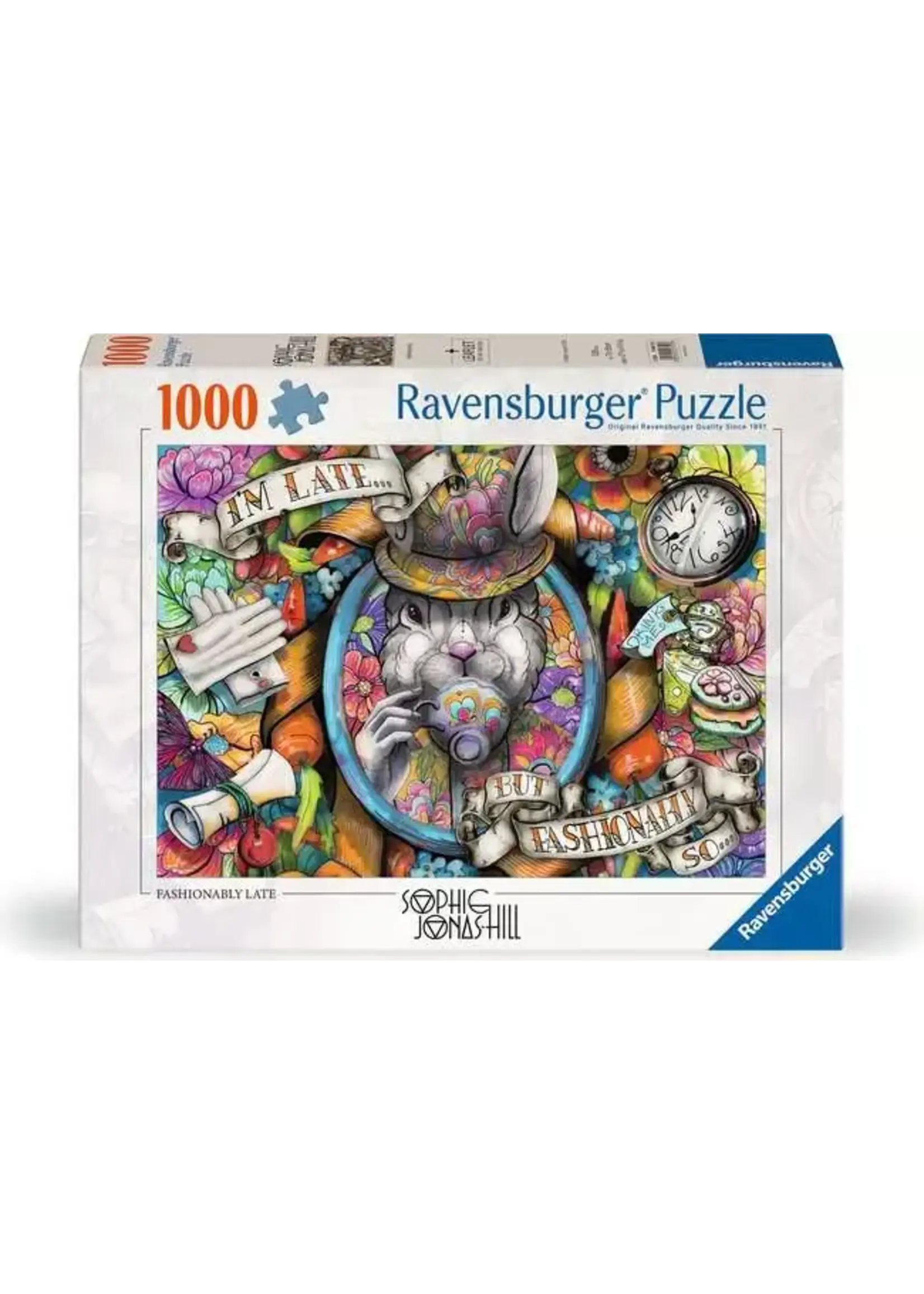 Ravensburger RAV12001712 Fashionable Late (Puzzle1000)