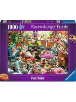 Ravensburger RAV12001857 The Cat Groomer (Puzzle1000)