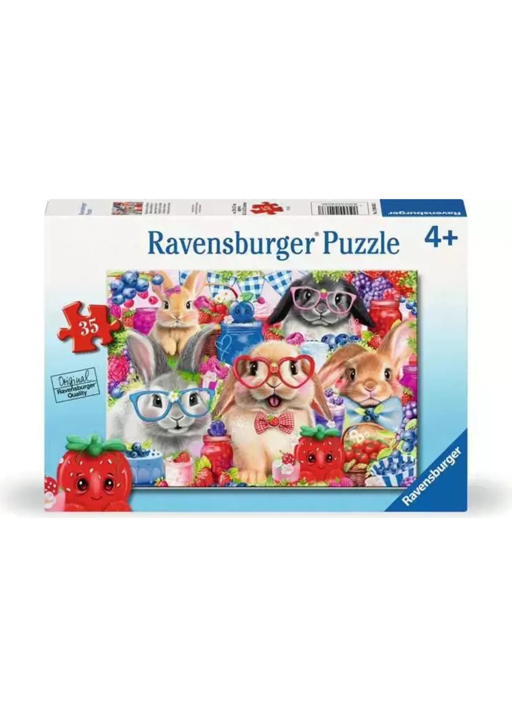 Ravensburger RAV12004063 Bunnies & Berries (Puzzle35)