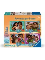 Ravensburger RAV12004088 Moana (Puzzle4x)