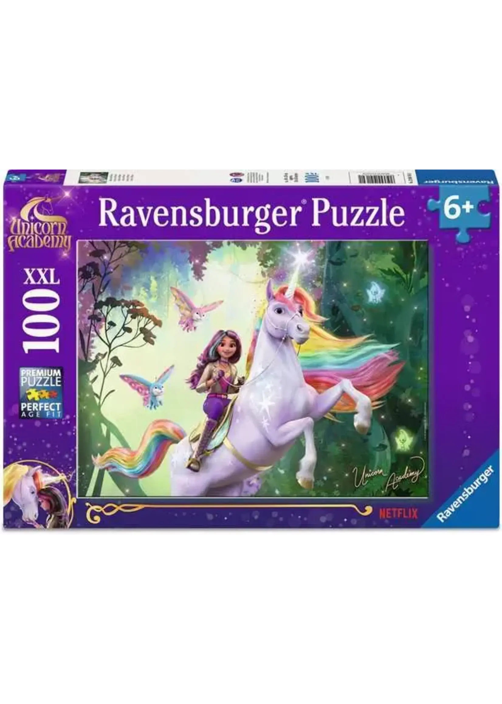 Ravensburger RAV12004164 Unicorn Academy Sophia & Wildstar (Puzzle100)