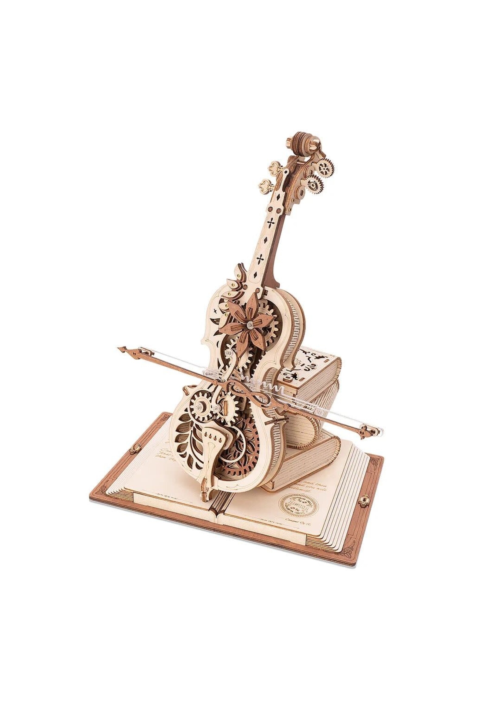 ROKR ROKRMK63 Magic Cello Mechanical Music Box
