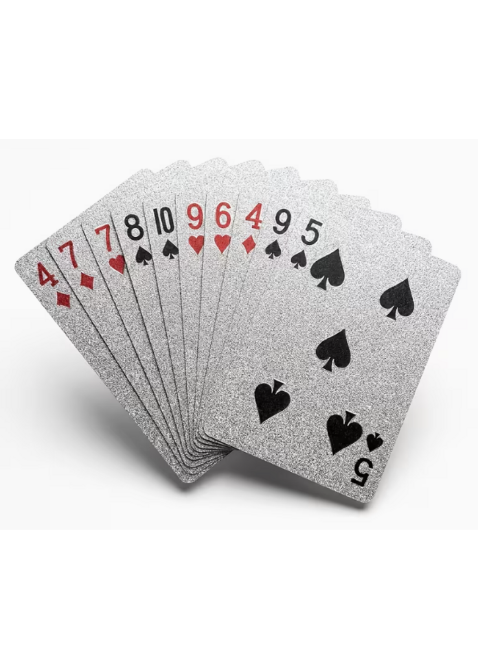 Waterproof Silver Dragon Plastic Playing Cards