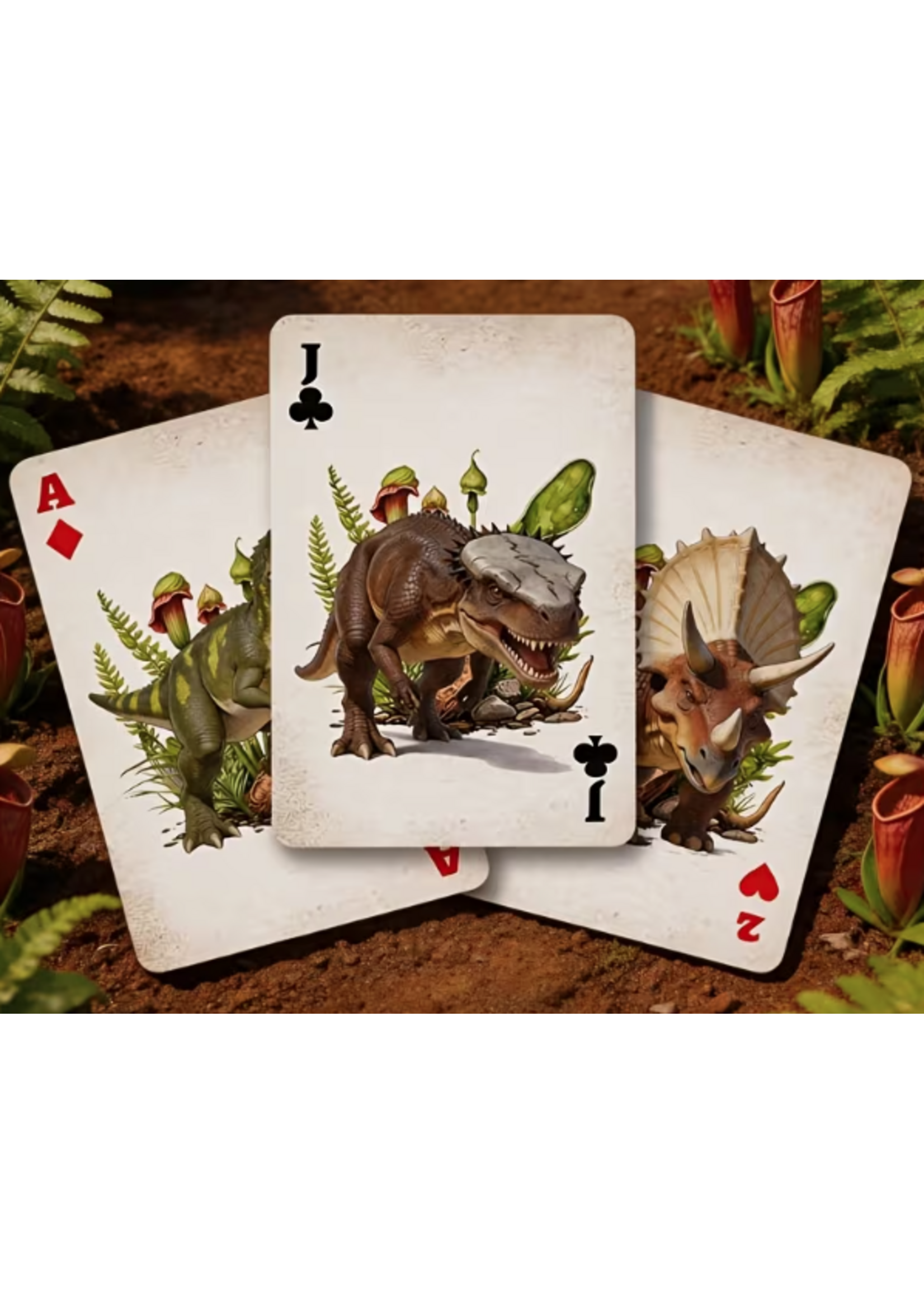 Dinosaur 54 Unique Images Playing Cards