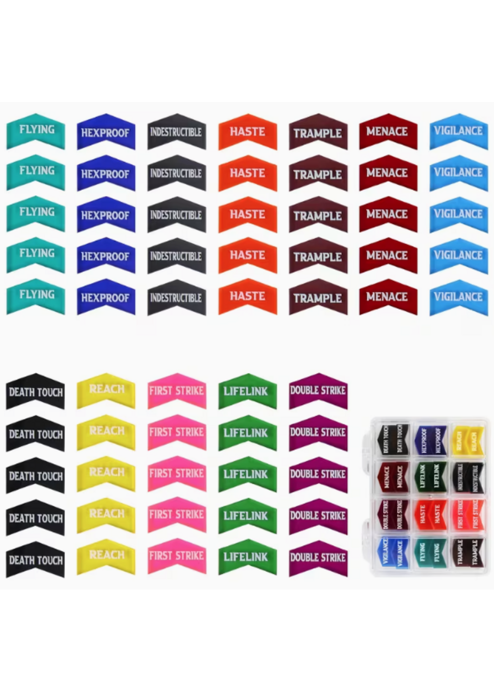 MTG Ability Keyword Tokens 60pc