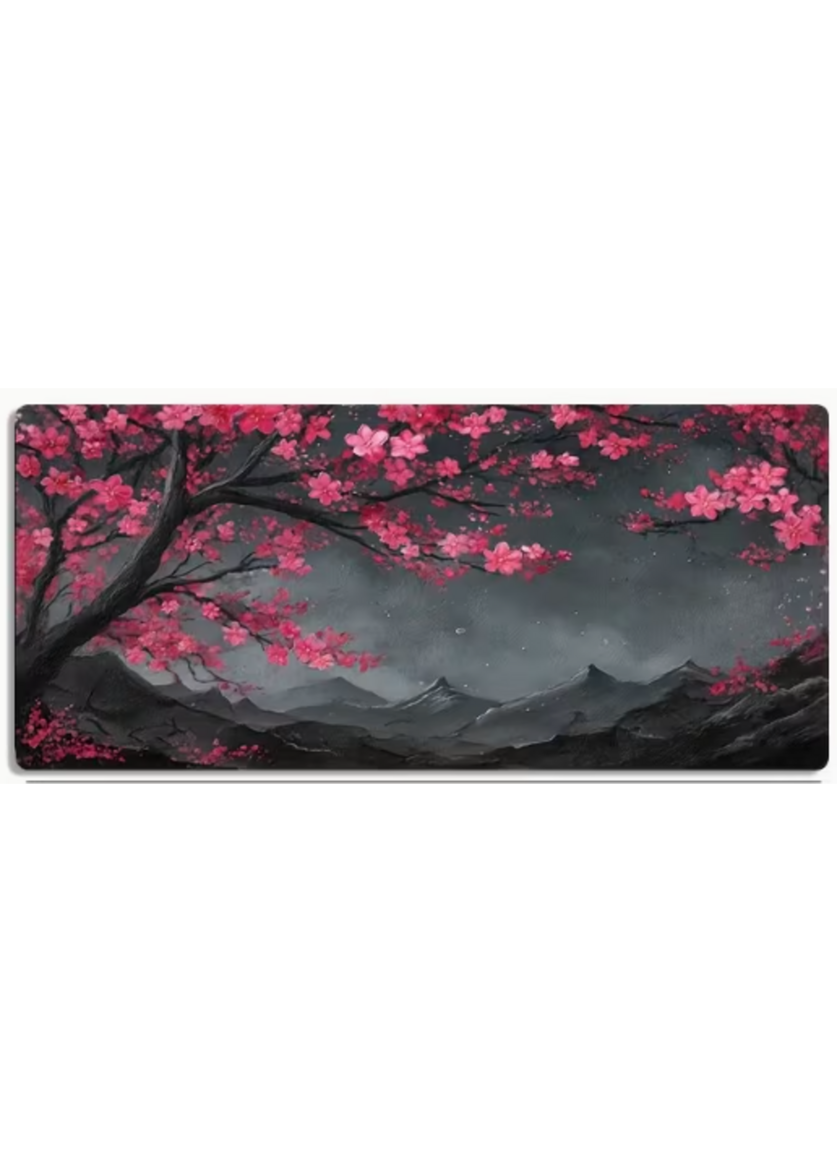 Mouse Pad 12x24 Inch Cherry Blossom