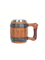 Mug Wooden Barrel Theme