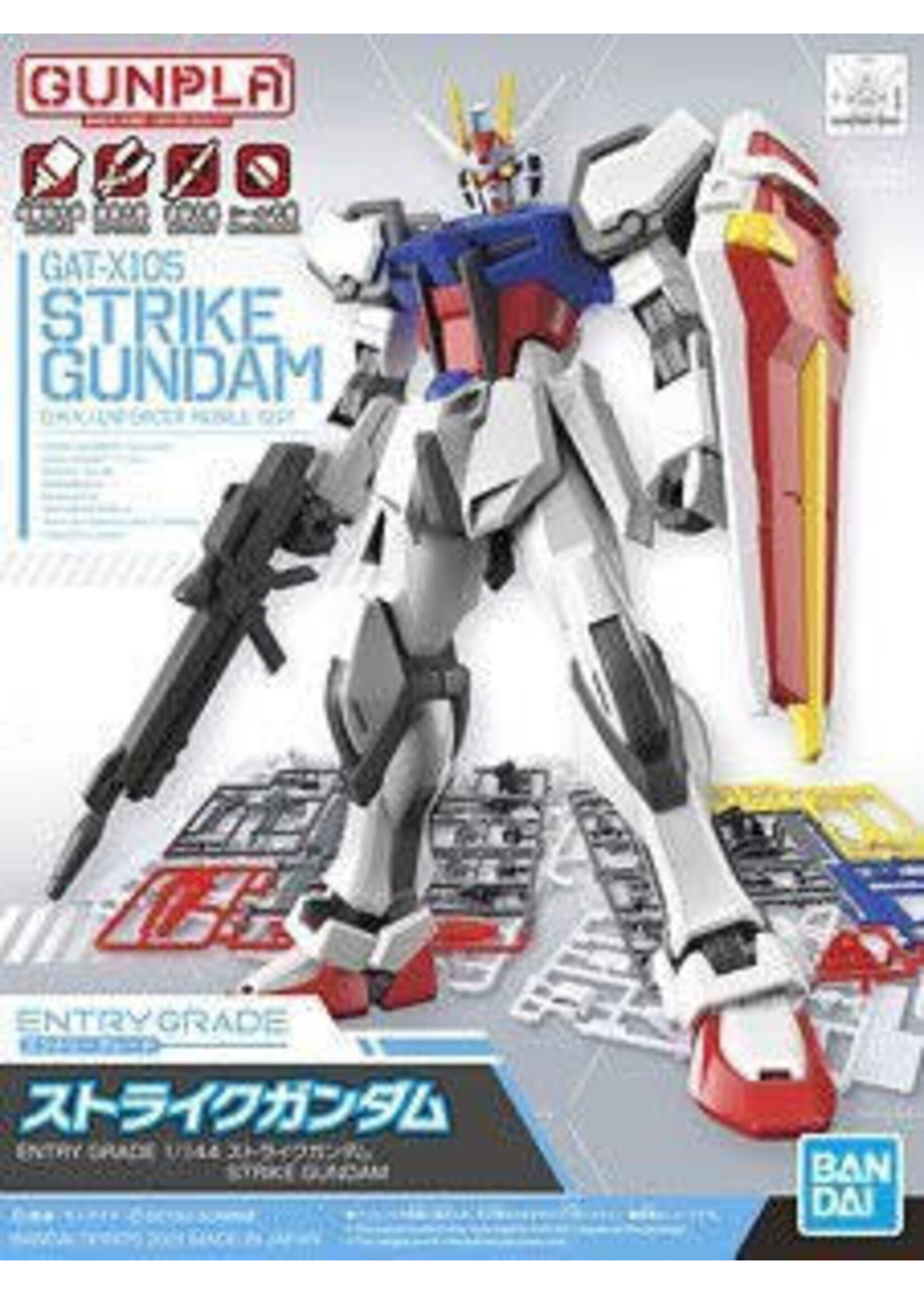 Bandai Entry Grade GAT-X105 Strike Gundam (1/144)