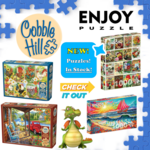 NEW Puzzles from Cobble Hill, Enjoy, and Madd Capp!
