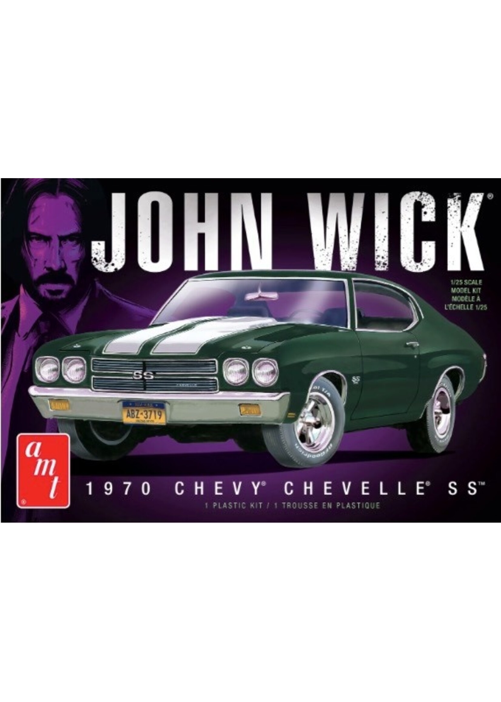 AMT AMT1454 1969 Ford Mustang Mach I John Wick (1/25)