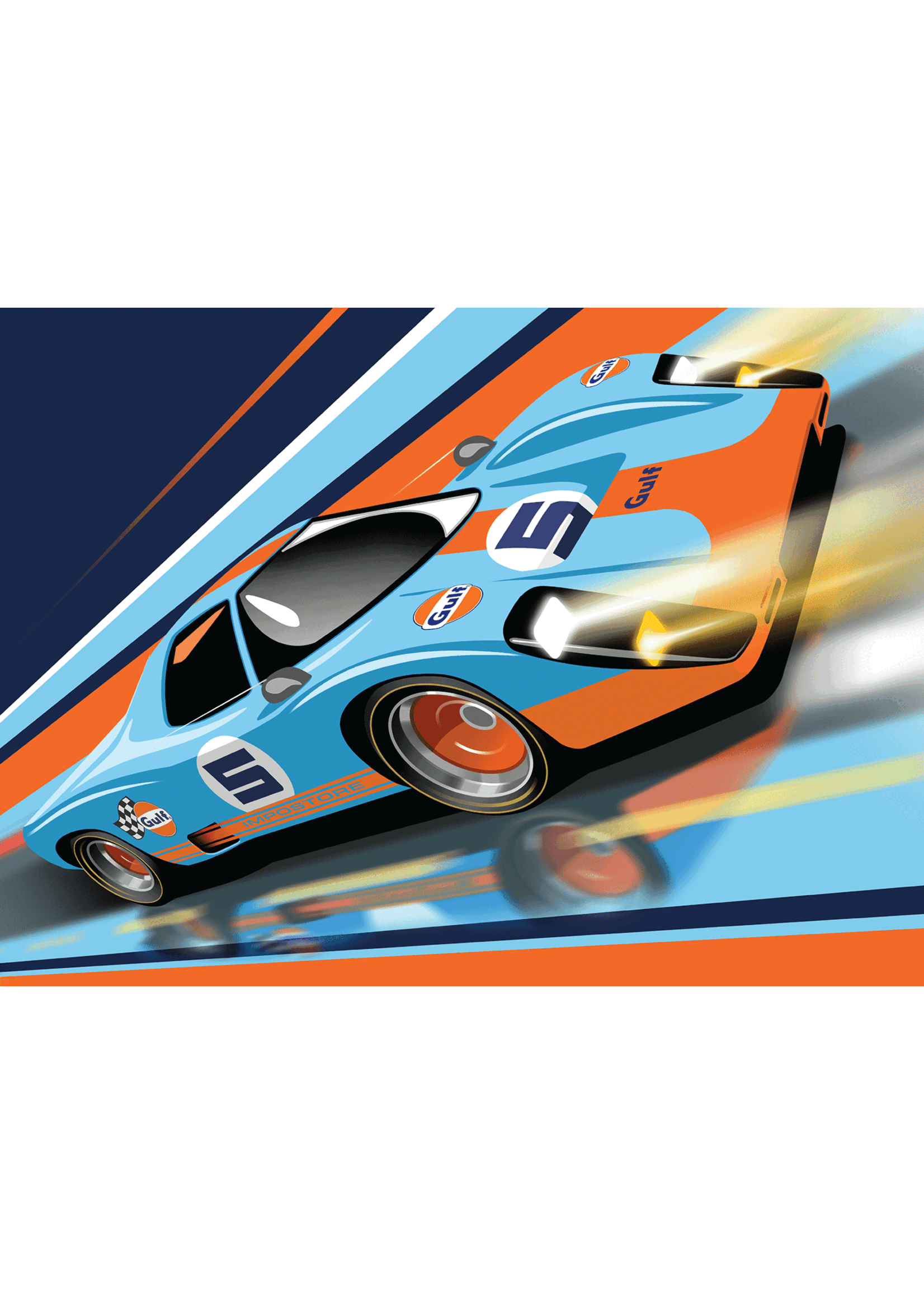 MPC MPC1043 Gulf Racing Inpostore (1/25)