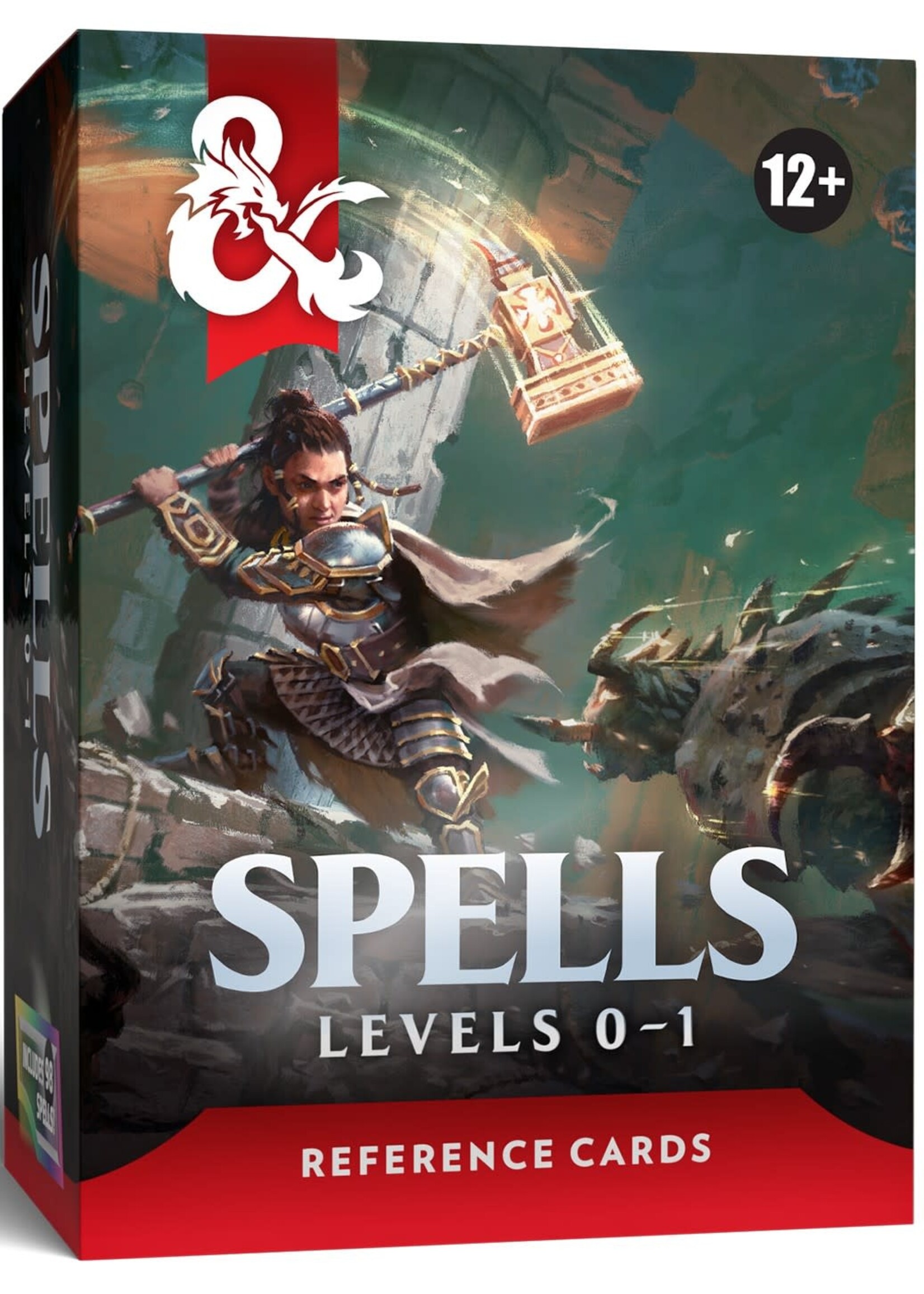Wizards of the Coast DND RPG 2024 Reference Cards Spells Set 1 (Levels 0-1)