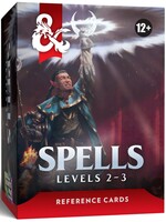 Wizards of the Coast DND RPG 2024 Reference Cards Spells Set 2 (Levels 2-3)