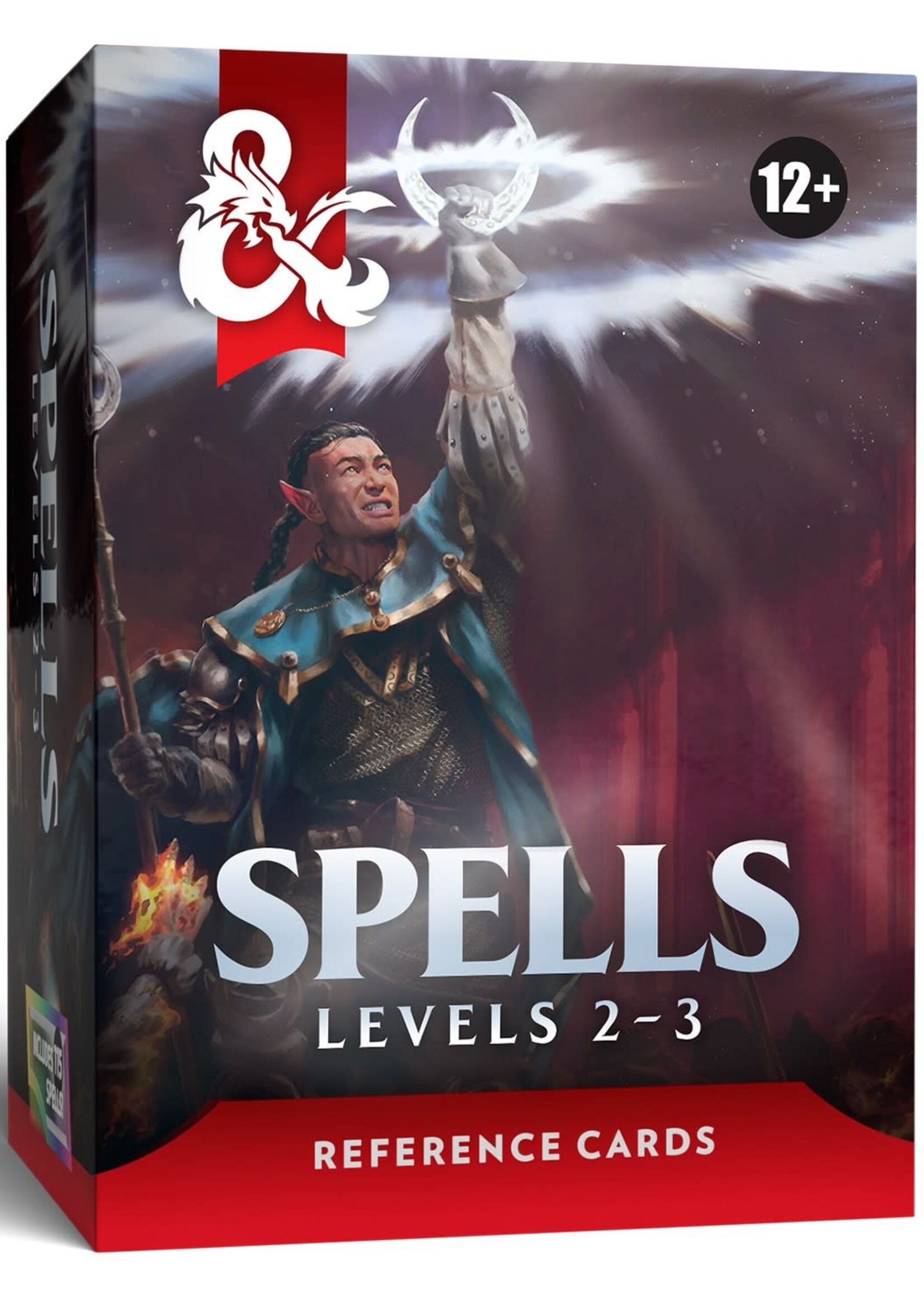 Wizards of the Coast DND RPG 2024 Reference Cards Spells Set 2 (Levels 2-3)