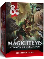 Wizards of the Coast DND RPG 2024 Reference Cards Magic Items Common & Uncommon