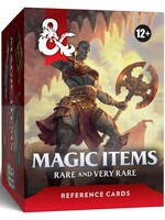Wizards of the Coast DND RPG 2024 Reference Cards Magic Items Rare & Very Rare