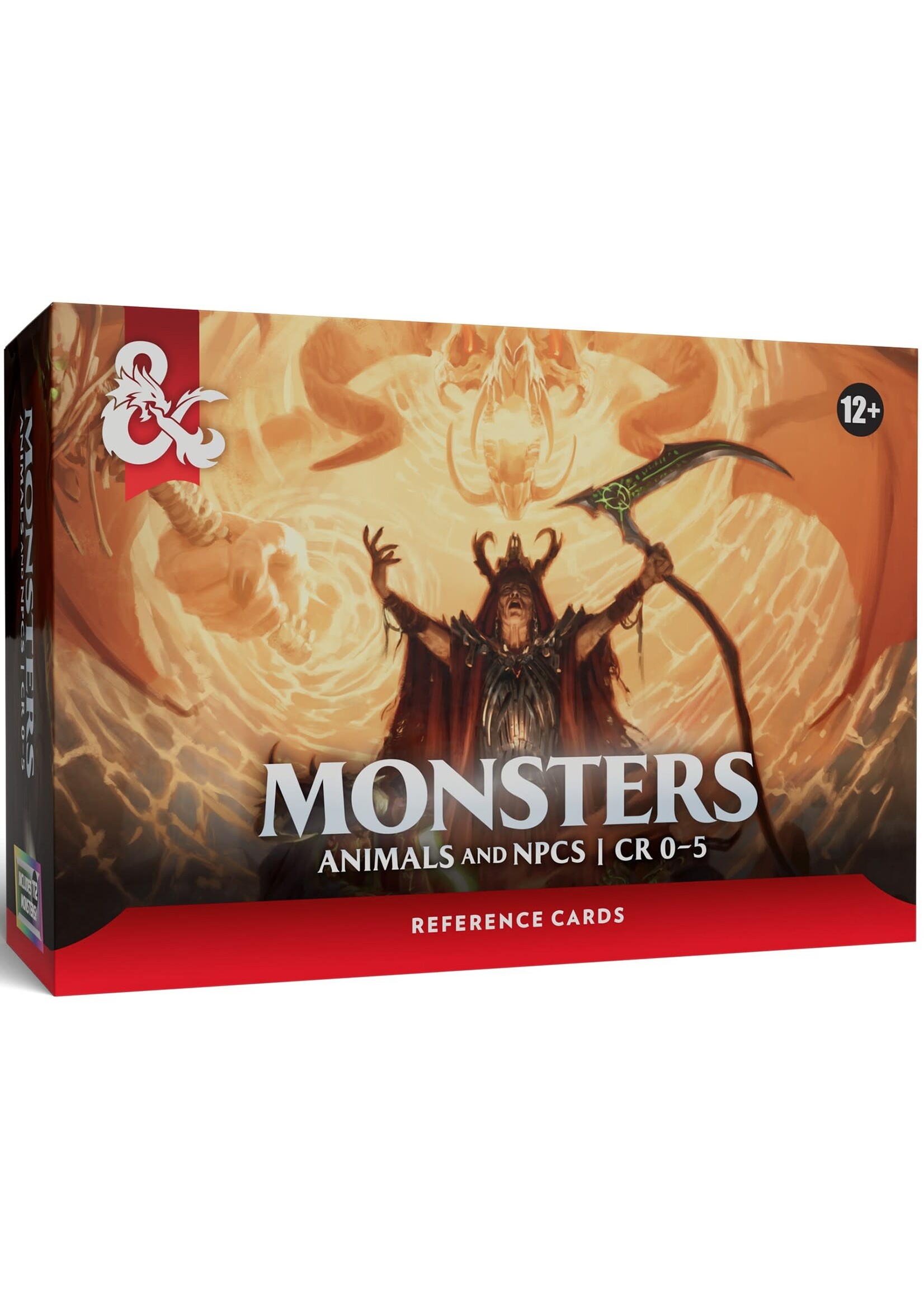 Wizards of the Coast DND RPG 2024 Reference Cards Monsters Animals & NPCs (CR 0-5)