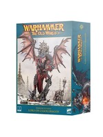 Old World Warriors of Chaos Lord on Chaos Dragon