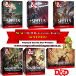Reference Cards for the Latest Version of Dungeons & Dragons!