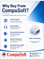 Why Buy From CompuSoft?