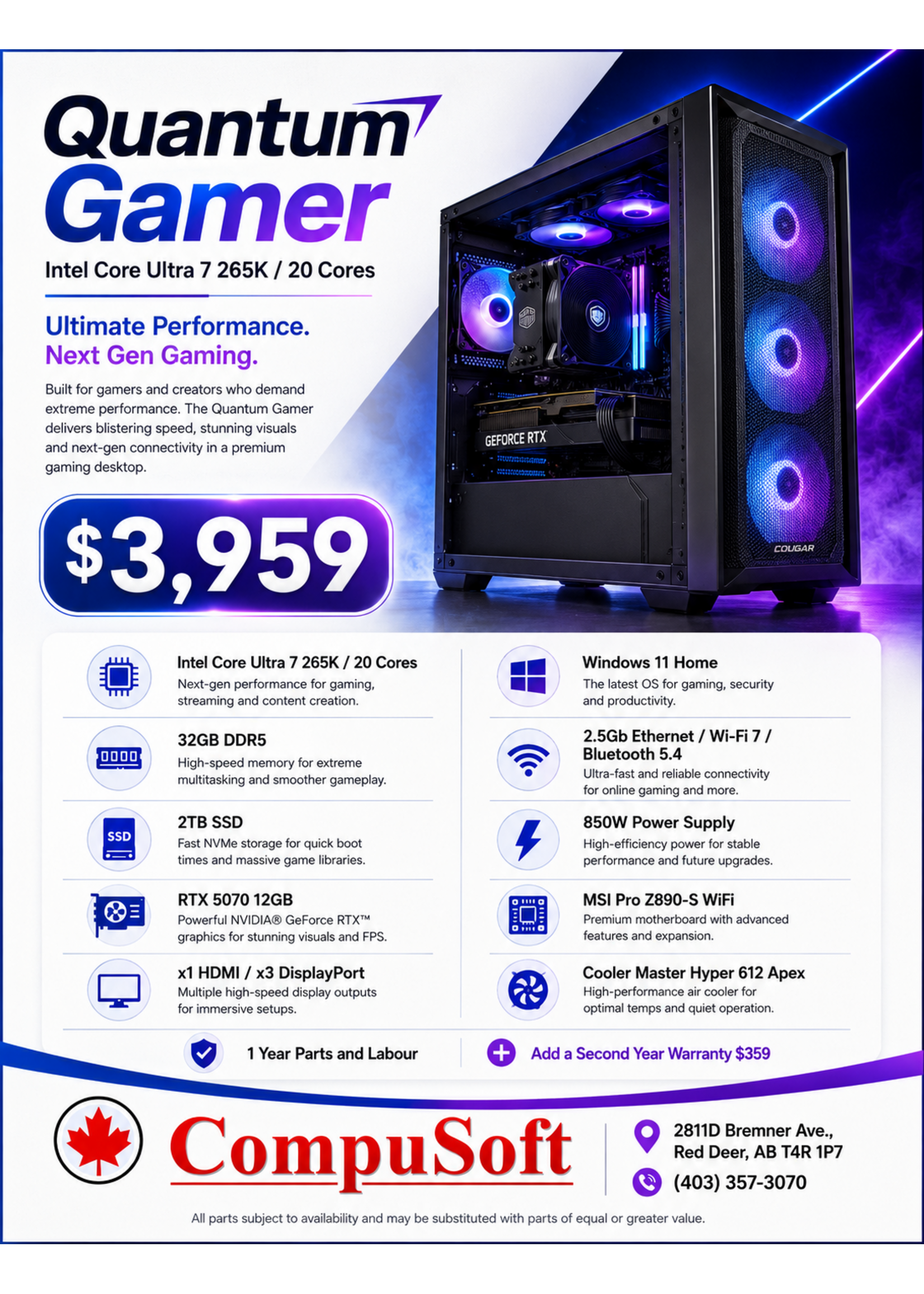 CompuSoft Quantum Gamer
