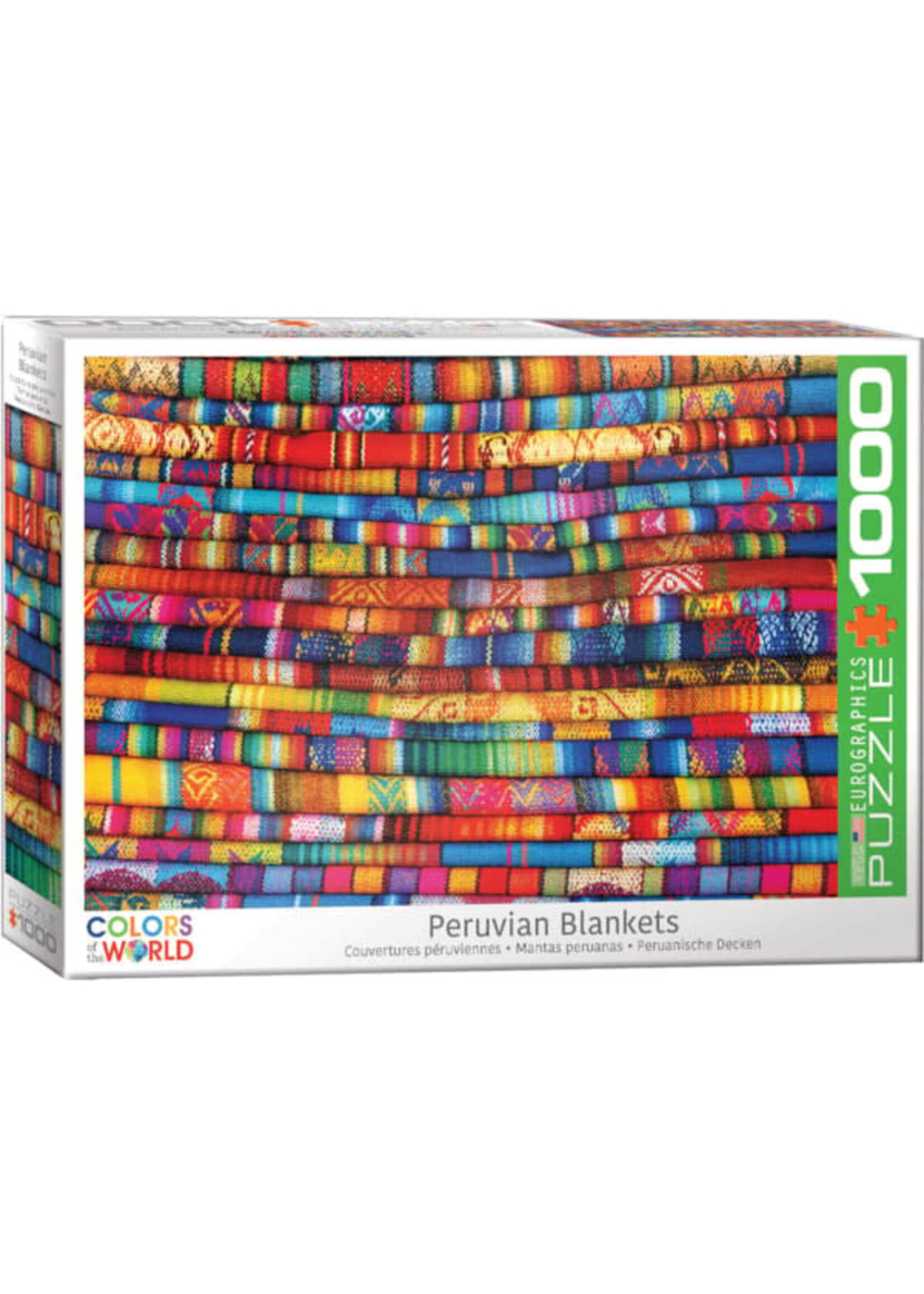 Eurographics EUR60005535 Peruvian Blankets (Puzzle1000)