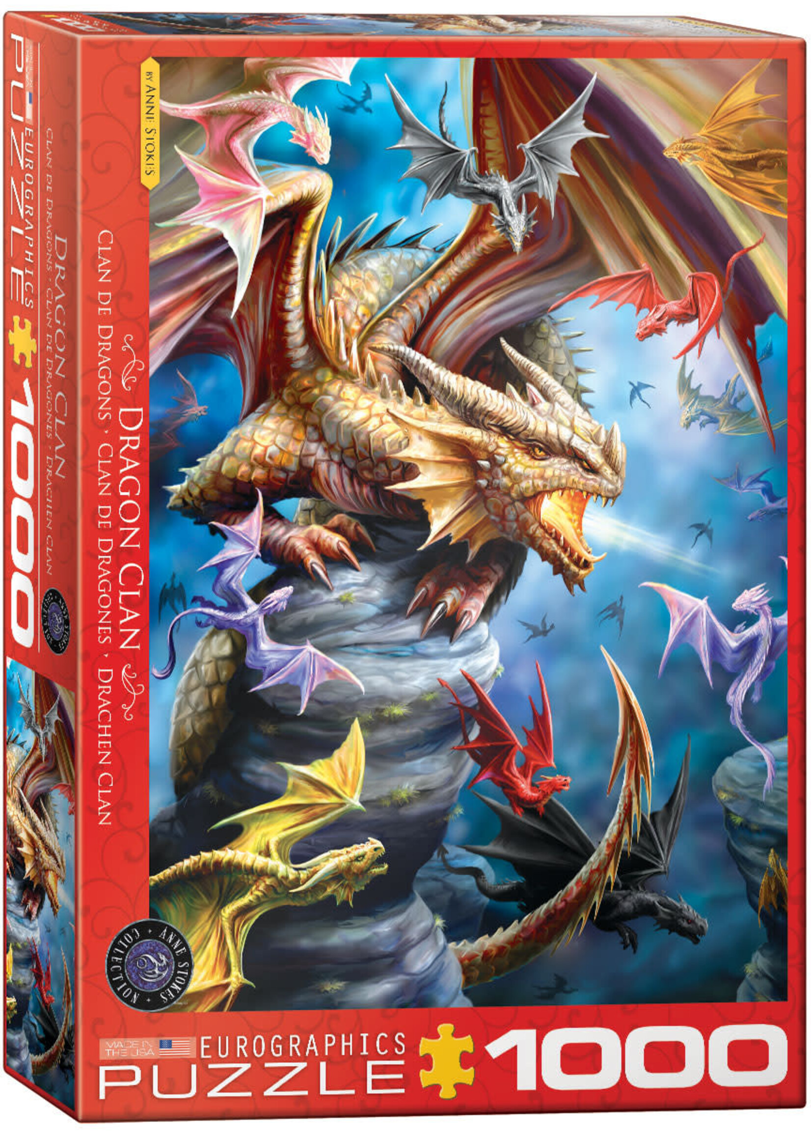 Eurographics EUR60005475 Dragon Clan (Puzzle1000)