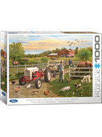 Eurographics EUR60006004 Farmer's Ford Tracktor (Puzzle1000)
