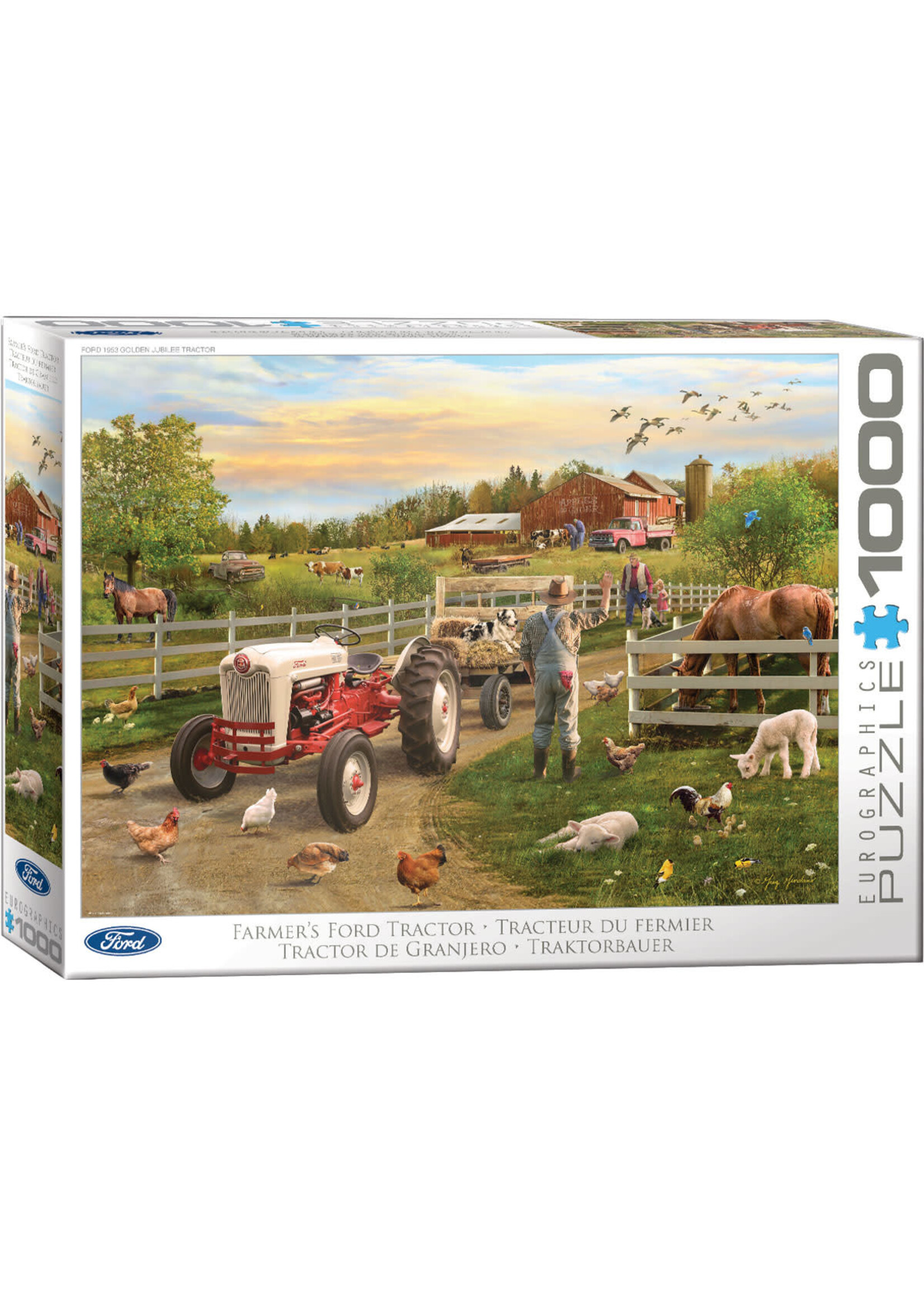 Eurographics EUR60006004 Farmer's Ford Tracktor (Puzzle1000)
