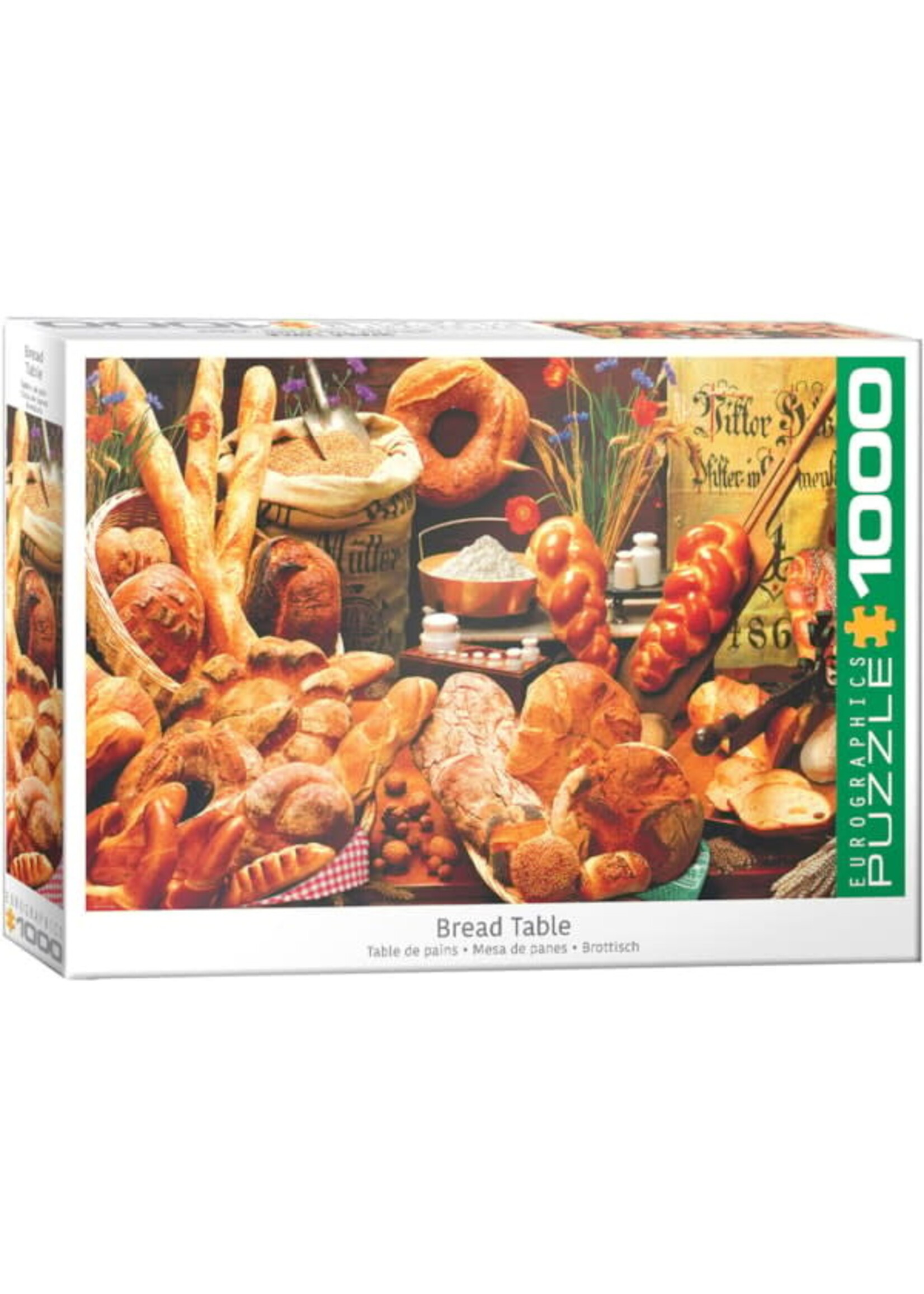 Eurographics EUR60005626 Bread Table (Puzzle1000)