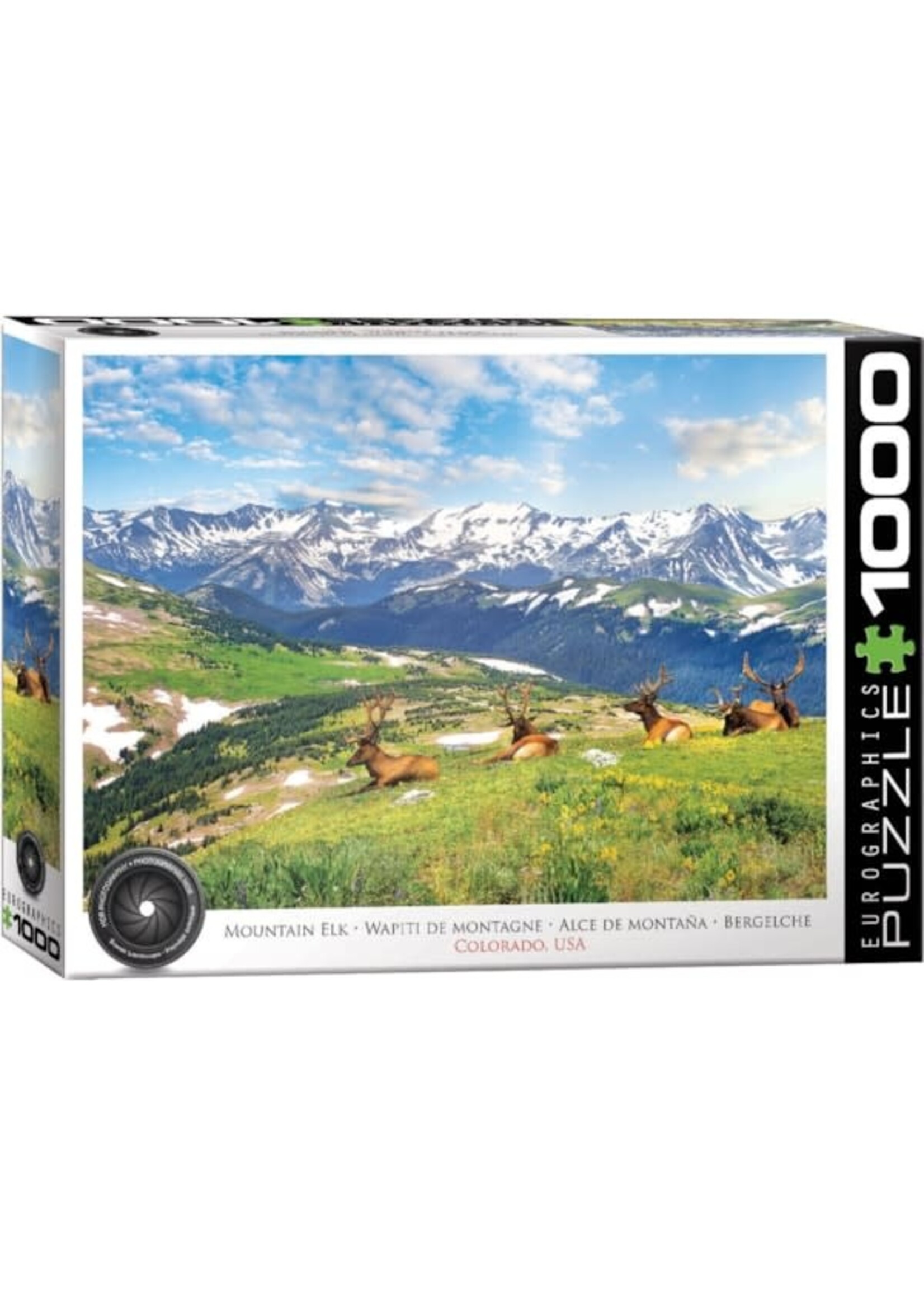 Eurographics EUR60005705 Mountain Elks Colorado USA (Puzzle1000)