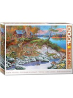 Eurographics EUR60005875 Cabin Visitors (Puzzle1000)